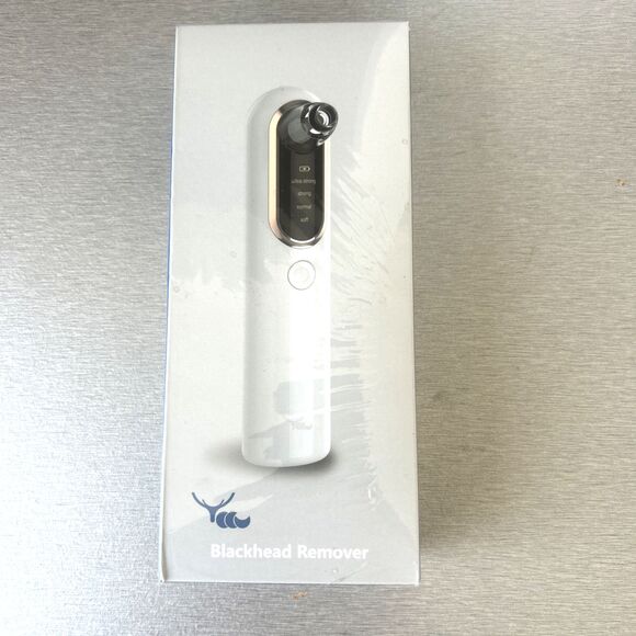 Blackhead Remover Vacuum Pore Extractor Remover for Face & Nose White Color NEW - Picture 2 of 6
